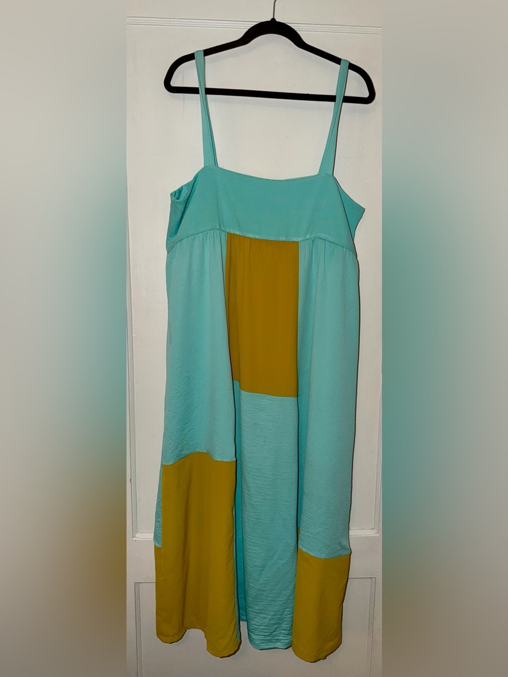 Women's Maxi Dress in Aqua